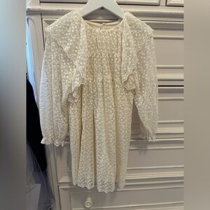 ZARA Lace Long Sleeve Girls Dress
